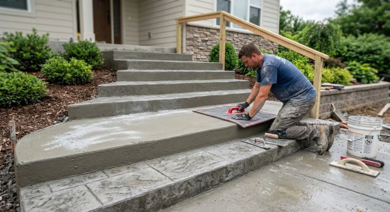 Stamped Concrete Floor Service