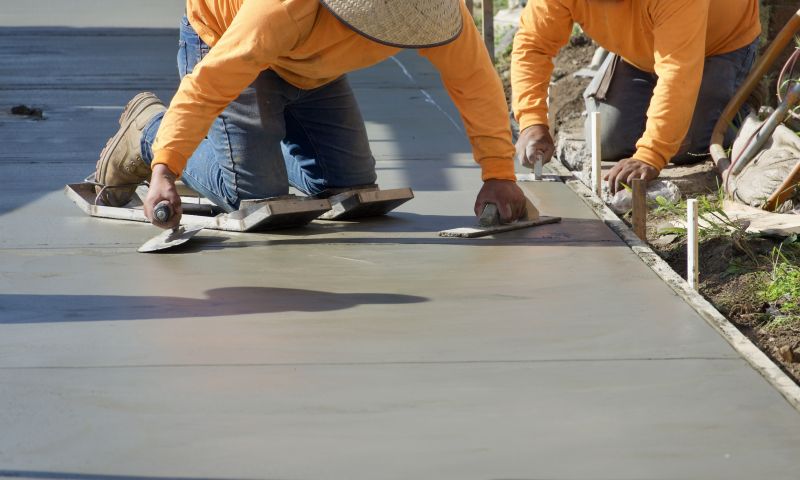 Contact About Stamped Concrete Floor Service