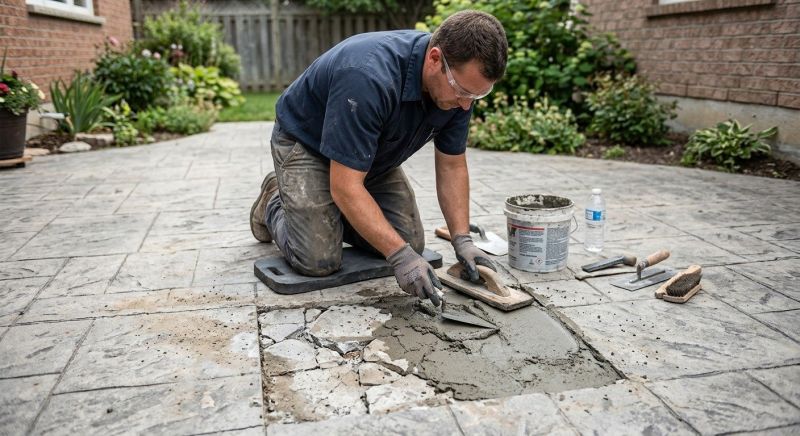 Decorative Concrete Repair in West Palm Beach, FL